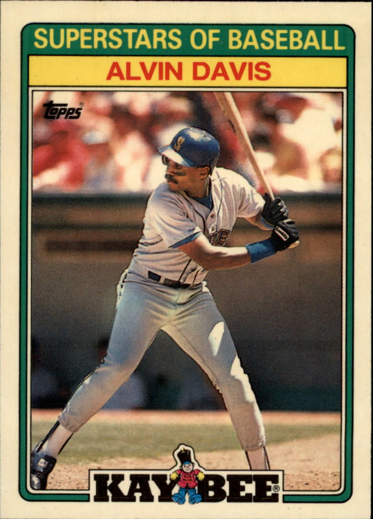 1988 Kay-Bee Baseball Cards    006      Alvin Davis